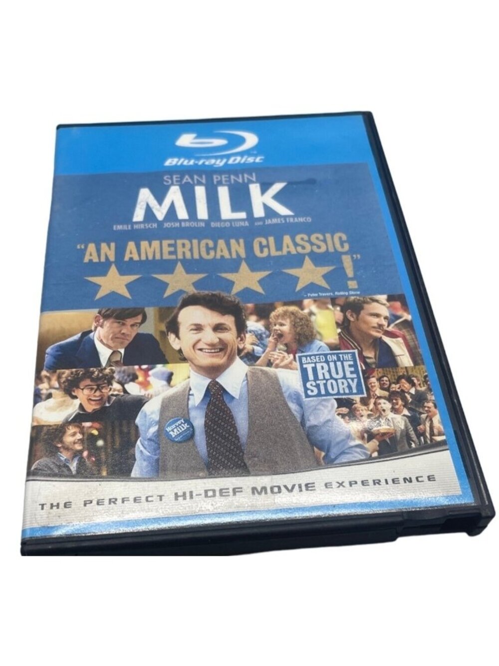 Milk Blu-ray based on the true story Sean Penn Emile Hirsch Josh Brolin READ